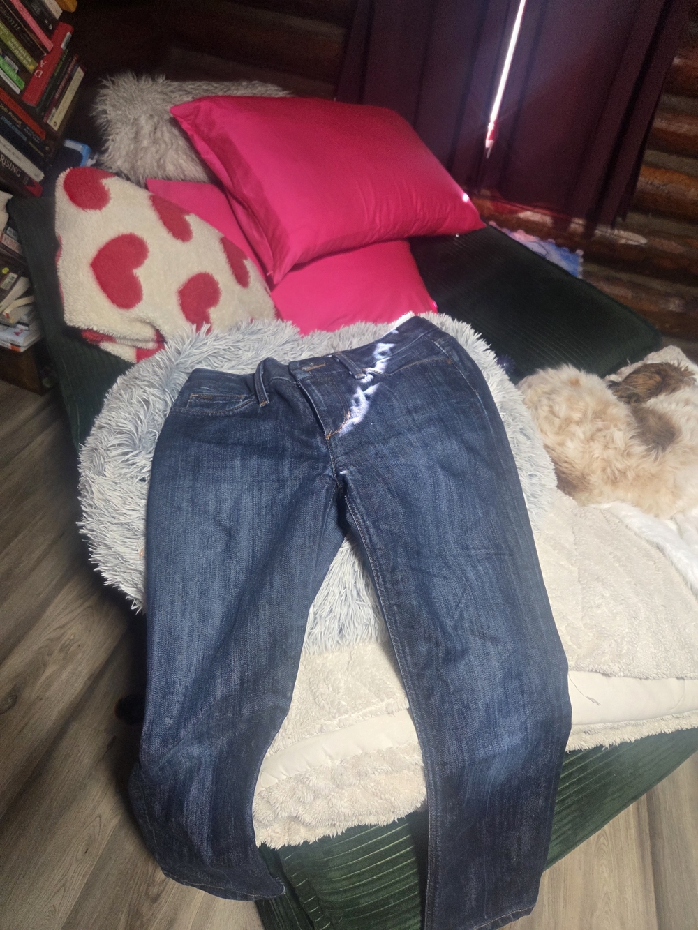 Joe's Jeans Dark Blue Ankle Crop Jeans